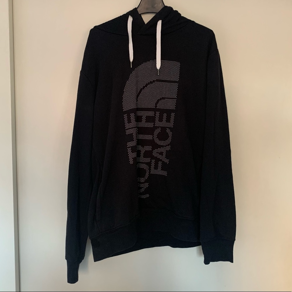 North Face Black Pullover Hoodie Men’s L